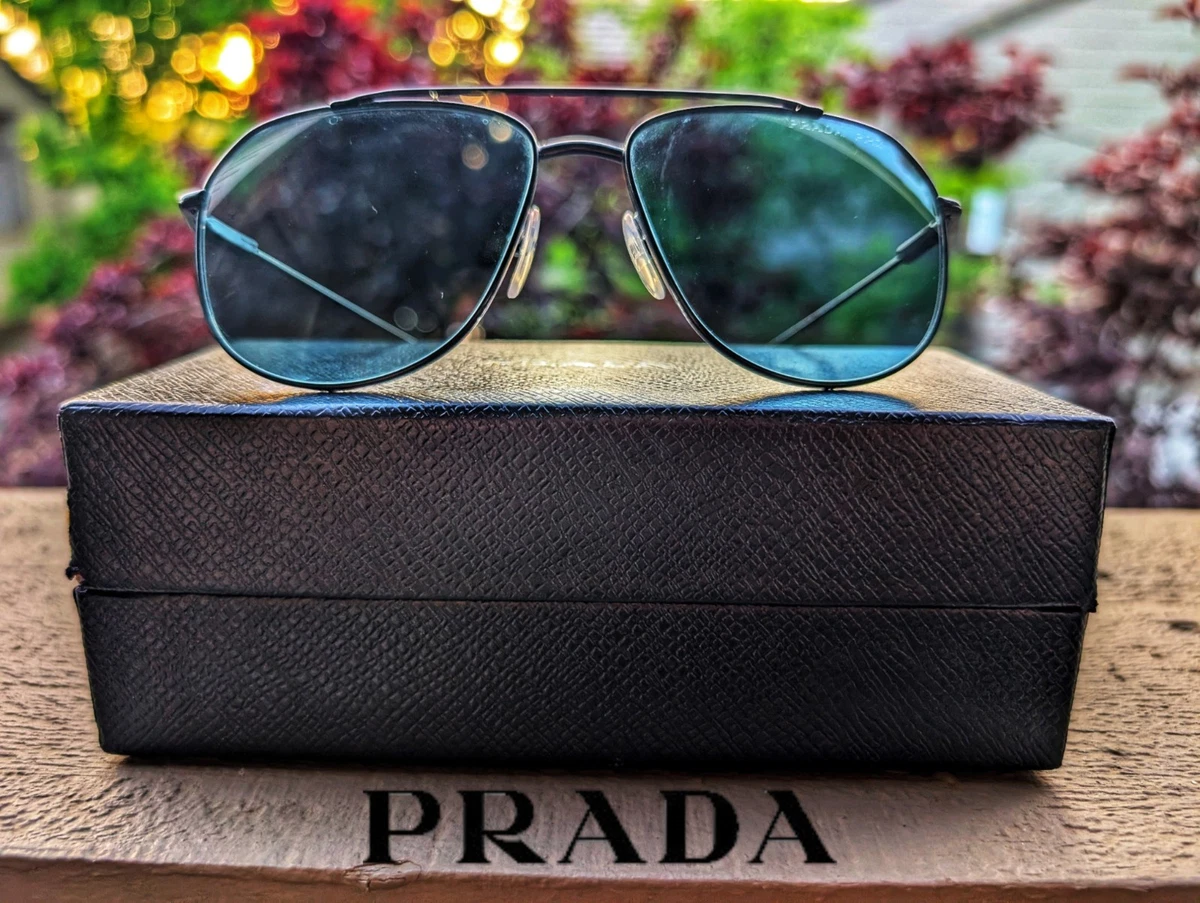 PRADA Polarized Aviator Sunglasses for Women for sale | eBay display picture 2
