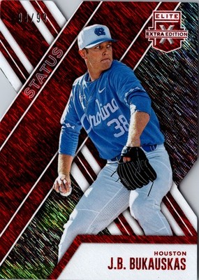 2017 Panini Elite Extra Edition #15 J.B. Bukauskas Status Die Cut Red #/99