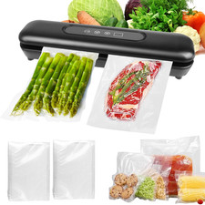 Macchina per Sottovuoto per Alimenti Con 20 Sacchetti Sottovuoto, Saldatrice per