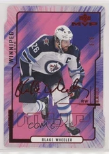 2020-21 MVP 20th Anniversary Colors & Contours Purple 3/3 Blake Wheeler #39 a2v