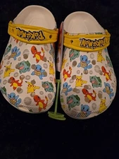 Crocs Unisex Adult Sizes Classic Pokemon 2 Clog 207765-94S New Pikachu Squirtle