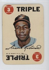 1968 Topps Game Frank Robinson #7 HOF 0ae