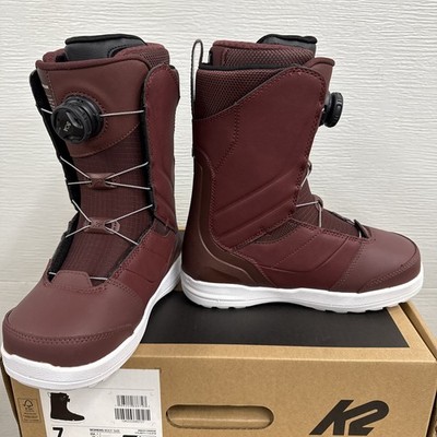 2026 Brand New K2 Womens Contour Snowboard Boots $380 Sz 7 Maroon