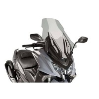 Puig Cupolino V-TECH Line Touring FUR Kymco AK550 17-22 Fume Chiaro