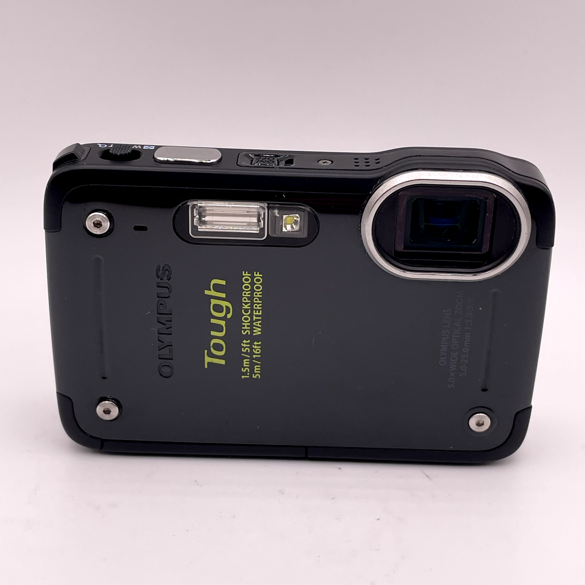 Olympus Tough TG-620 Digital Camera – Black – Dirt Inside Screen