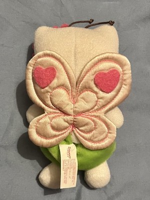 Sanrio Smiles Hello Kitty Bean Bag Stuffed Plush 6'' Butterfly Hearts 1999 NWOT