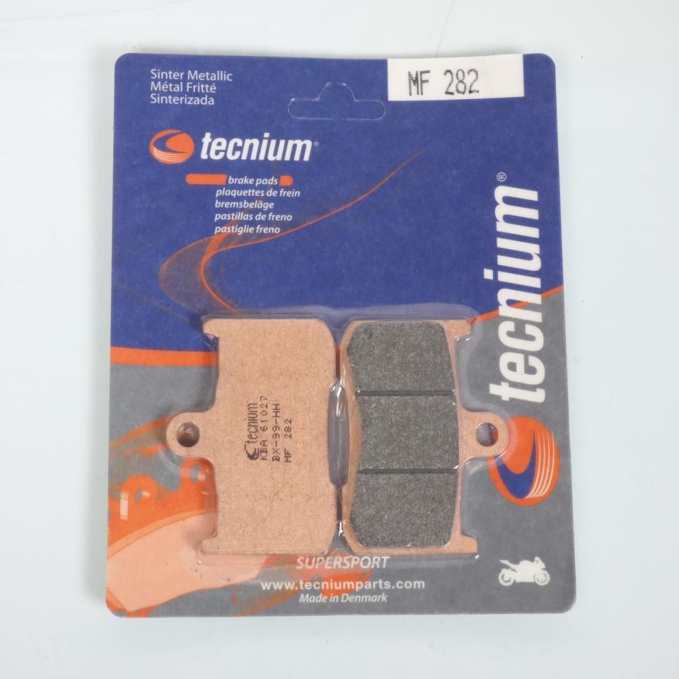 Plaquette de frein Tecnium MF282 pour Triumph 1050 Speed Triple 2005-2007