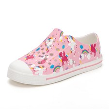 EUXTERPA Toddler Water Shoes for Kids Boys Girls 9 Toddler, Pink Unicorn