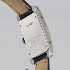 Cartier Tank American SM WSTA0016 SS Quartz from JAPAN 5