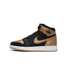 Nike Air Jordan 1 Retro High OG GS Metallic Gold Black Sail FD1437-071
