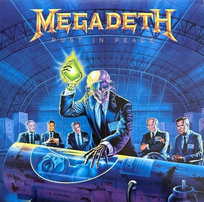 Megadeth ''Rust In Peace'' LP Vinyl Record New Sealed