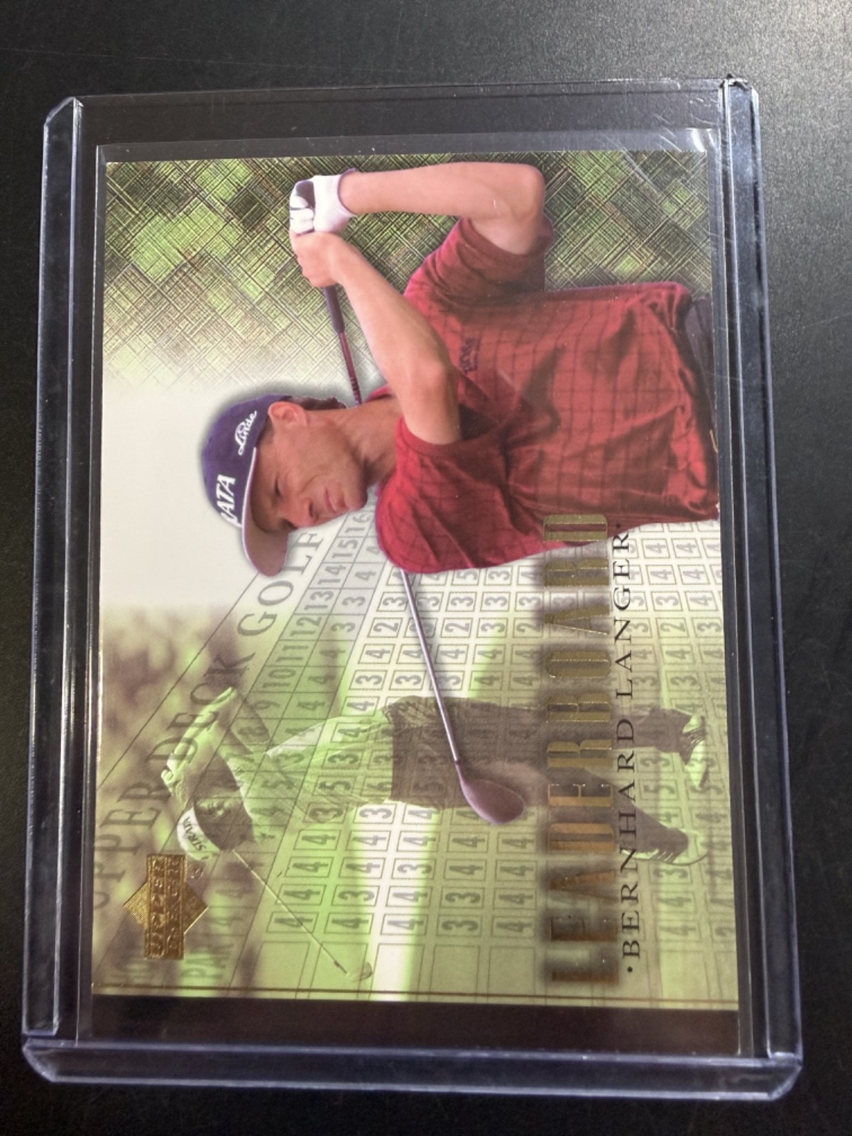 2001 Upper Deck Bernhard Langer Leaderboard Card #105