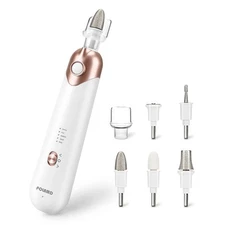 Electric Nail File Manicure Pedicure Kit - Cordless & Portable 5-Speed Nail Dril