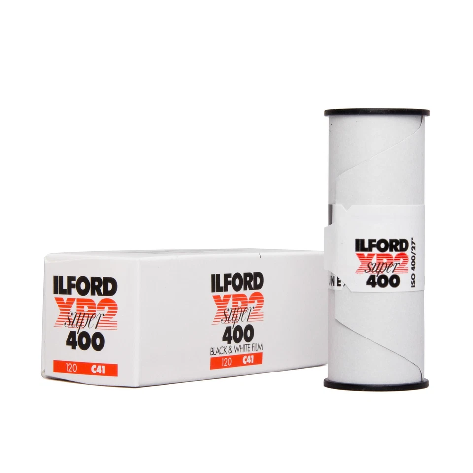 Ilford XP2 400 120 Película En Blanco Y Negro Formato Medio - Imagen 1 de 1