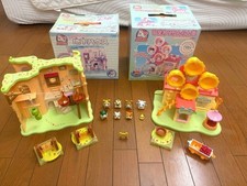 Hamtaro Ham-Chans Collection Underground House Sunflower Wheel Toy Set