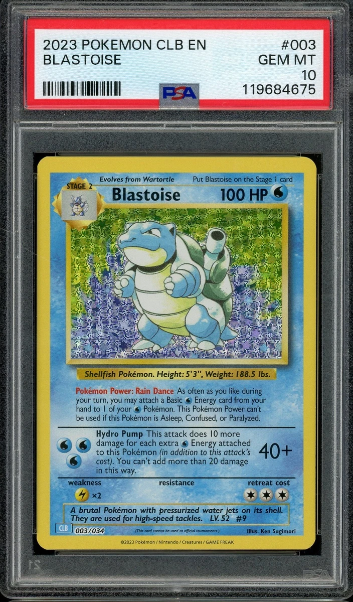 世界104枚 PSA10 カメックス 2009 blastoise 世界104枚 PSA10 カメックス 2009 blastoise PSA 9 Pokemon Blastoise
