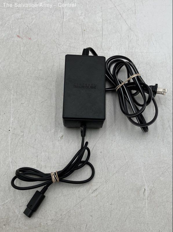 Nintendo GameCube Black AC Wall Power Cord Supply Charger Adapter