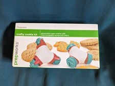 Progressive Prepworks Crafty Cookie Kit, cookie decorating roller & stamps