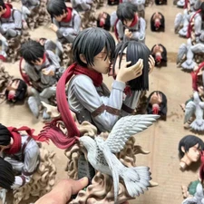 Mikasa Ackerman Death Kiss LC Studio Resin Bust Statue 21cm