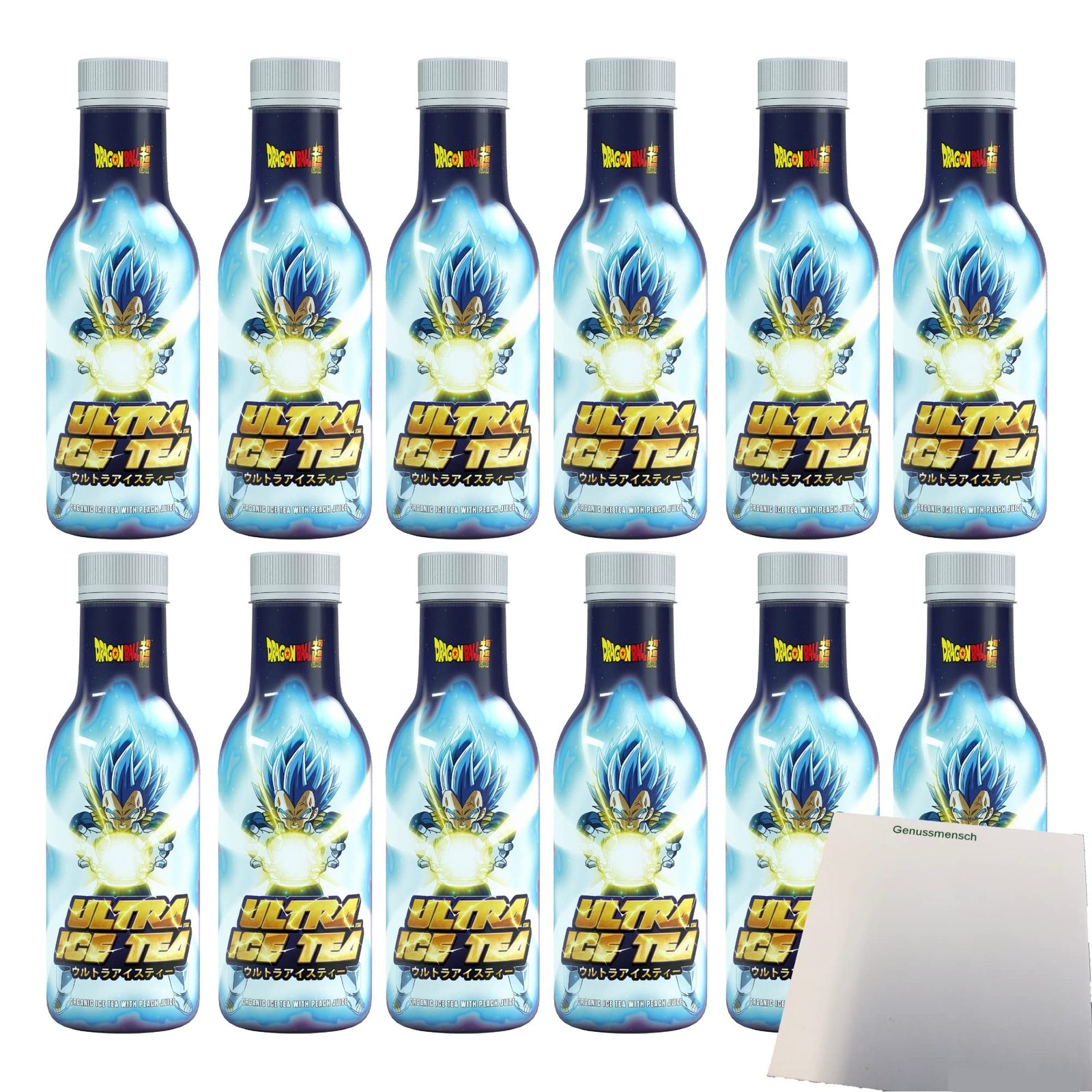 DRAGON BALL SUPER - Ultra Ice Tea - Vegeta - Bottl NUOVO
