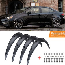 For Toyota Corolla 2020 4pcs Fender Flares Wide Body Kit Wheel Arches Flexible
