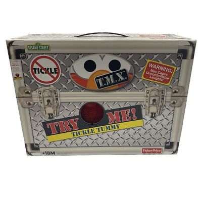 Tickle Me Elmo With Box 2006 Fisher Price Red Color Opened Unused Standard Size