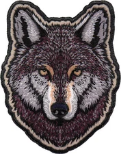 Wolf Patch - 3.1x4 inch - P7651