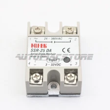 (2Pcs)  New Fotek SSR-25DA SSR25DA Solid State Relay 25A