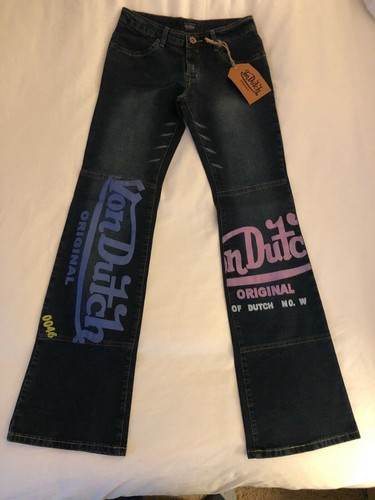 Ladies BNWT Retro Vintage VON DUTCH 