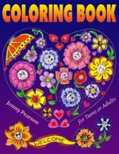 Coloring Book For Teens Or Adults: Stress Relief  Relaxation Marker Frien...