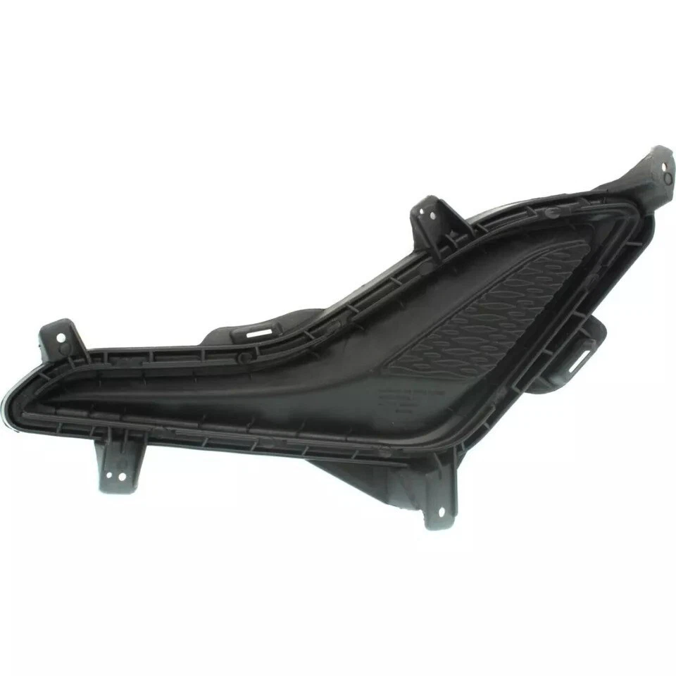 New Front Bumper Grille + Fog Light Cover Trims Fits 2014-2016 Hyundai Elantra - Image 4 of 4