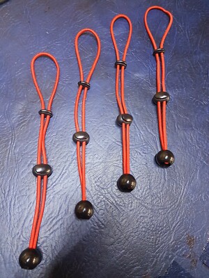 2-Pack Backpack Securing Bungee Cord Holders For Hiking Sticks & Walking Poles