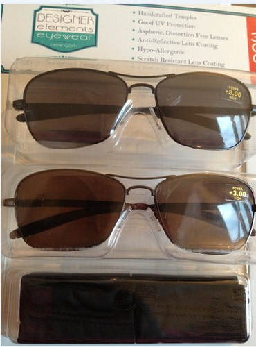 Gafas de sol Designer Elements calidad moda lectores 2 pares Inc. Varios estilos - Imagen 32 de 40