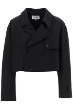 Mm6 Maison Margiela Cropped Double-breasted