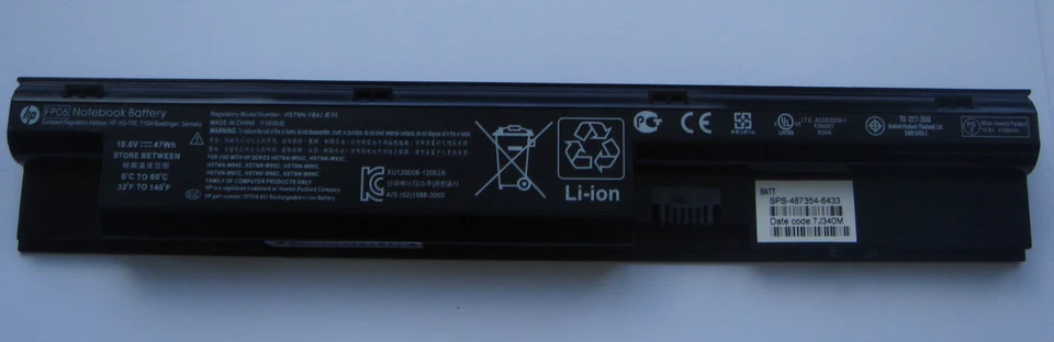 Original Batterie HP FP06 Für ProBook 440 445 450 455 470 ElitePad 900 - Bild 2 von 2