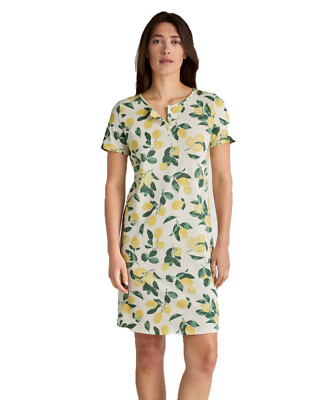 Calida Nachthemd Größe 48 50 Bigshirt Baumwolle Damen Nachthemden Kurzarm 36054
