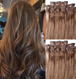 7 pc clip hair extensions