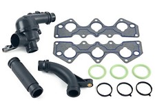 02-05 Land Rover Freelander Coolant Thermostat Pipe And Elbow Kit Allmakes 4x4