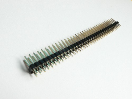 x4 .100 2.54mm DOUBLE ROW (2x36) 72 GOLD PIN HEADER 0.1" SPACING BOARD MOUNT USA - Picture 3 of 16