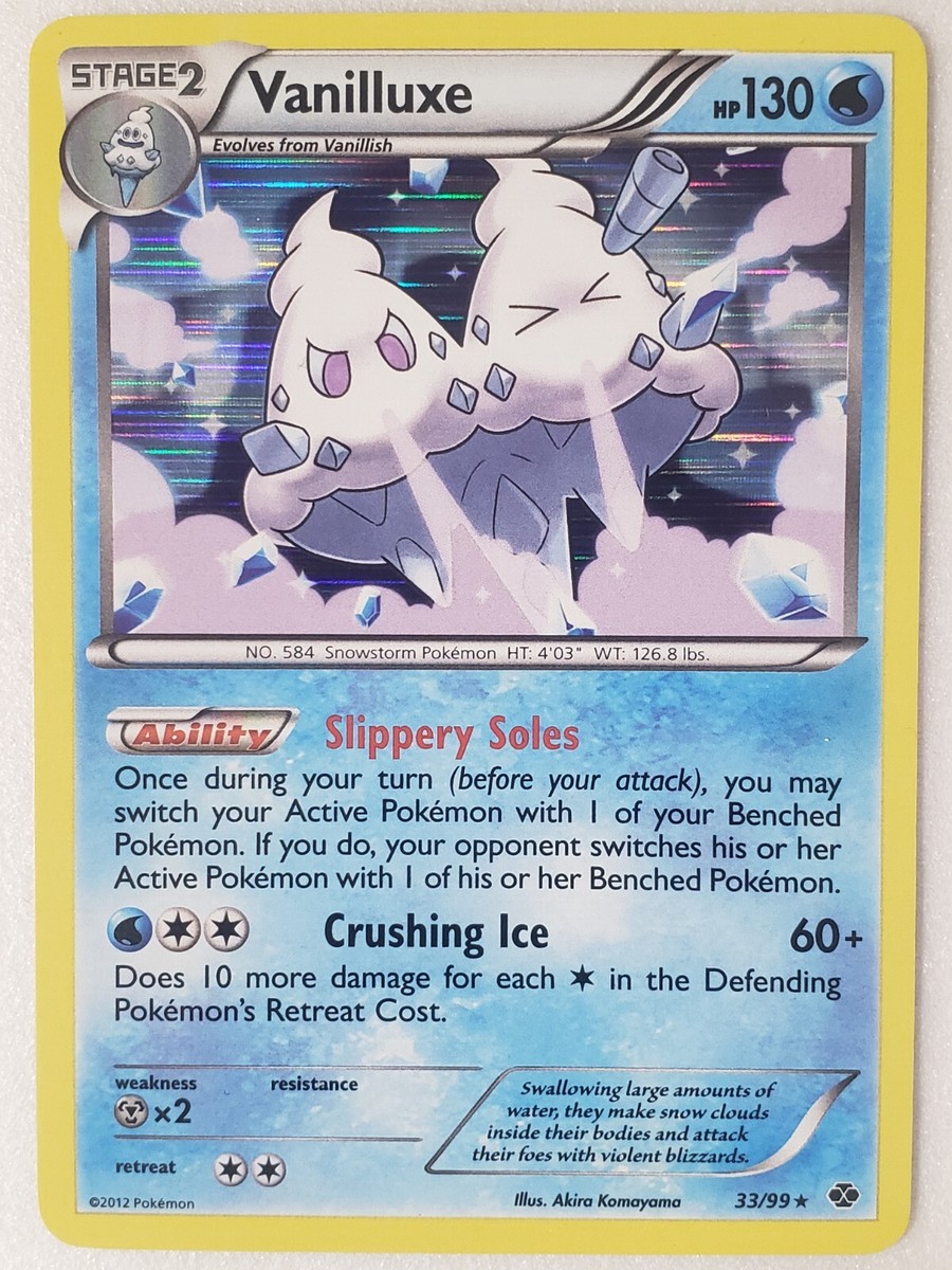 HOLO Vanilluxe 33/99 NM - Next Destinies Pokemon Card - Akira