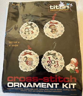 Kit De Création Carte De Voeux à Broder Au Point De Croix Titan Needlecraft - Thème Fête Des Mères