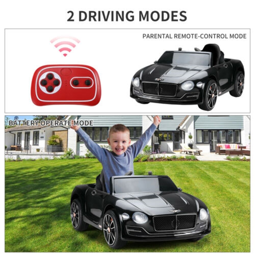 Licensed Bentley Style Kids Ride On Electric Car Toys 12V w/