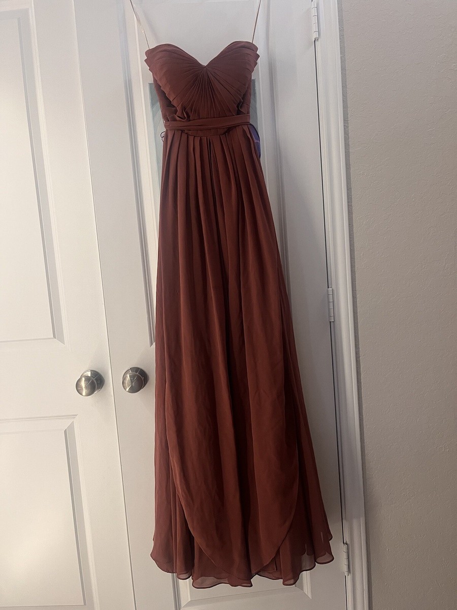 slim fit dress slacks Jenny Yoo Bridesmaid Dress Melody Loden main image 1