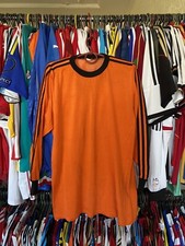 1970s 1980s ADIDAS TEMPLATE FOOTBALL SHIRT SOCCER JERSEY sz L MEN NETHERLANDS