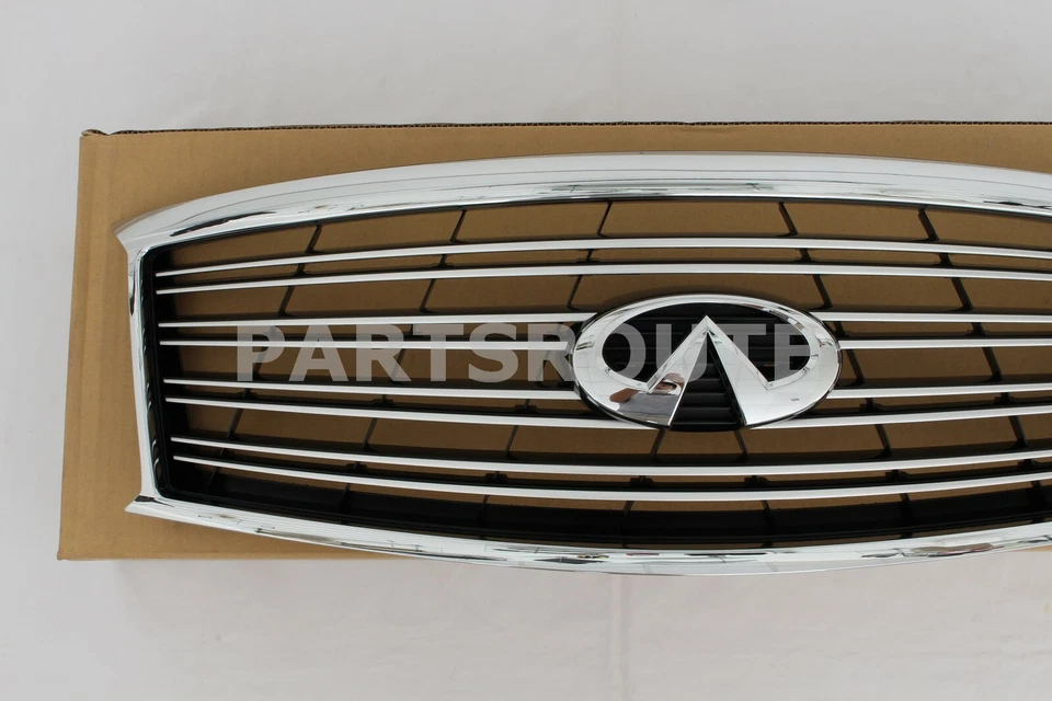 英菲尼迪 M37 M56 Q70 非运动版正版前格栅徽章镀铬 62310-1MA0B — 第 2/4 张图片