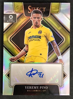 2022-23 Panini Select Signatures #S-PNO Yeremy Pino Autograph
