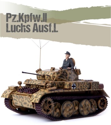 Royal Model: 1/35; Pz.Kpfw.II Ausf. L LUCHS (for Tasca kit... 1/35 333