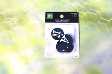 Making Memories Crafting Scrapbooking Eyelet Tag Alphabet Black, NIP FREE SHIP