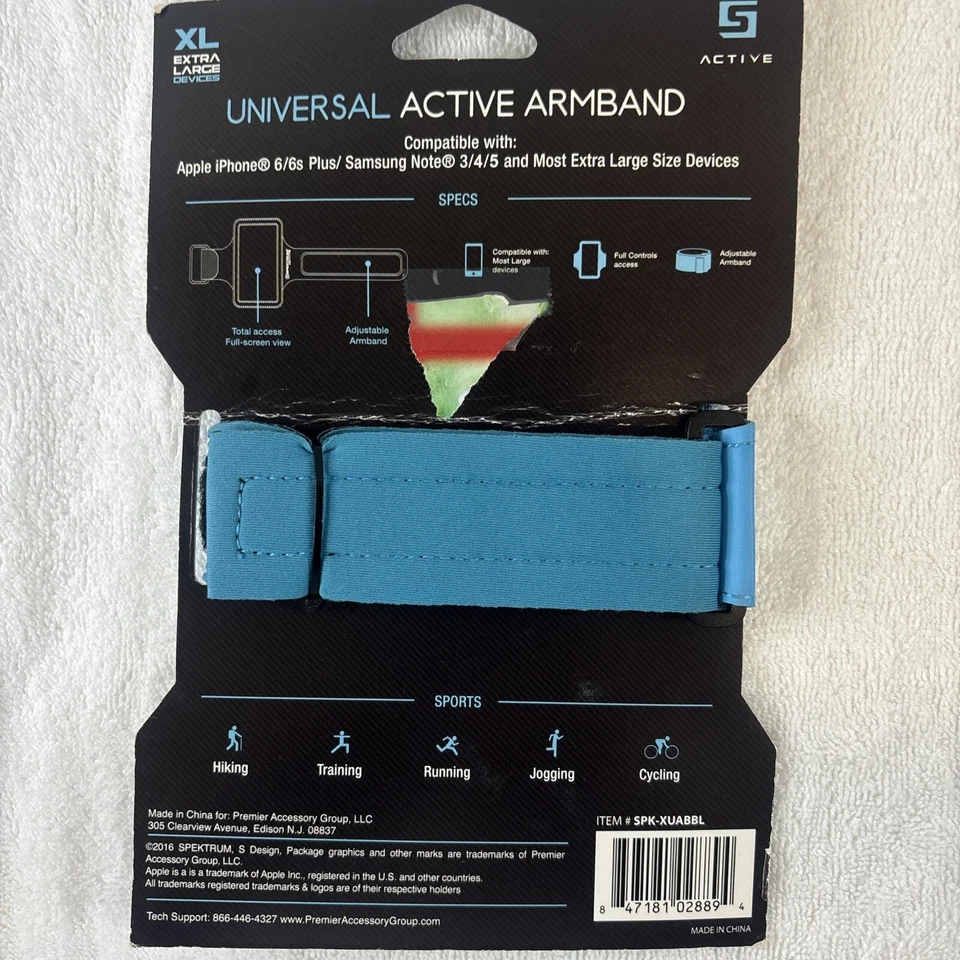 Brazalete Ejercicio Gimnasio Correr Ciclismo Senderismo Soporte Estuche Mediano para Smartphone Foto 2 de 4