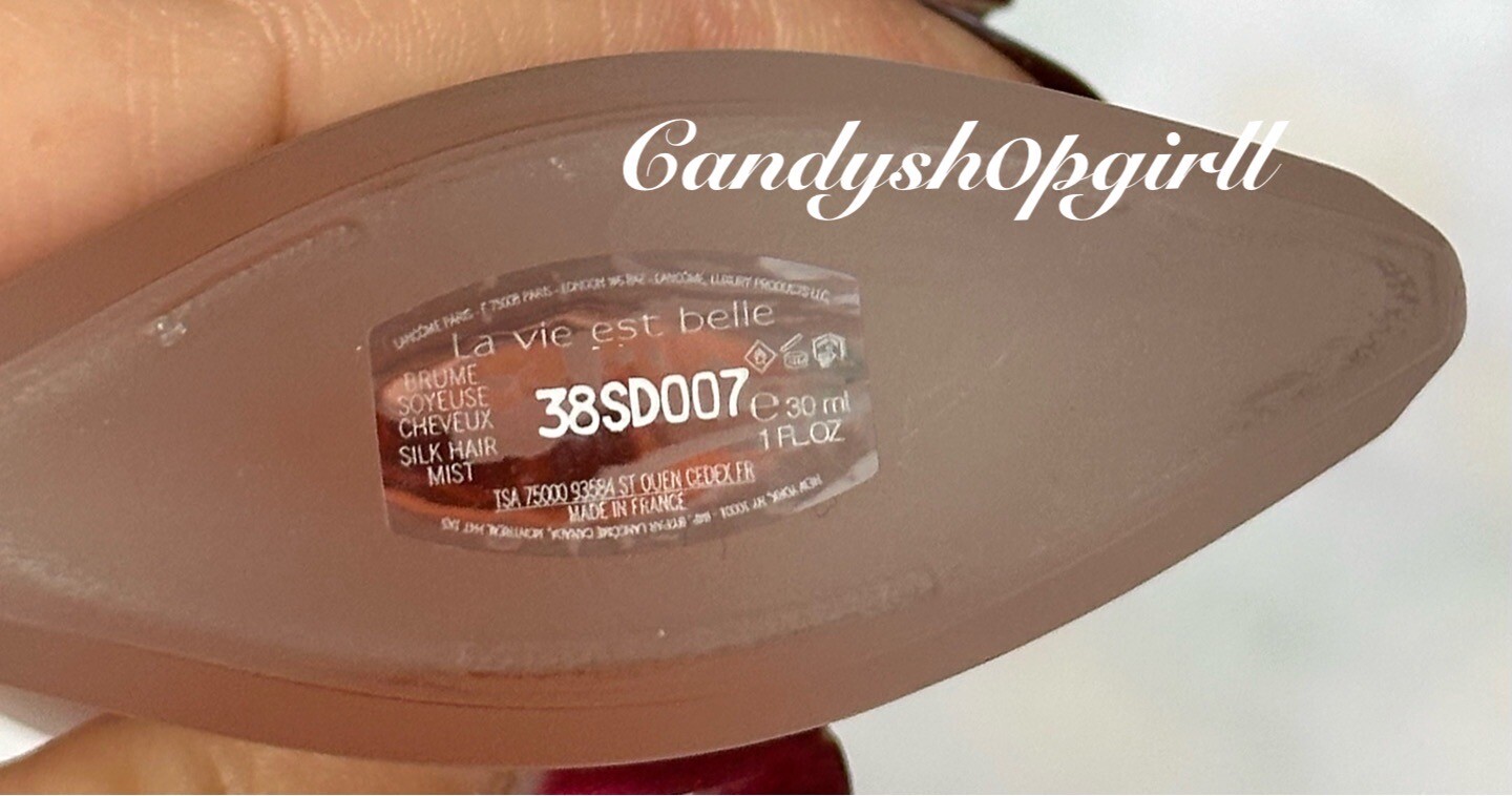 NEW Lancome LA VIE EST BELLE Perfumed Hair Mist 30ml/NO BOX